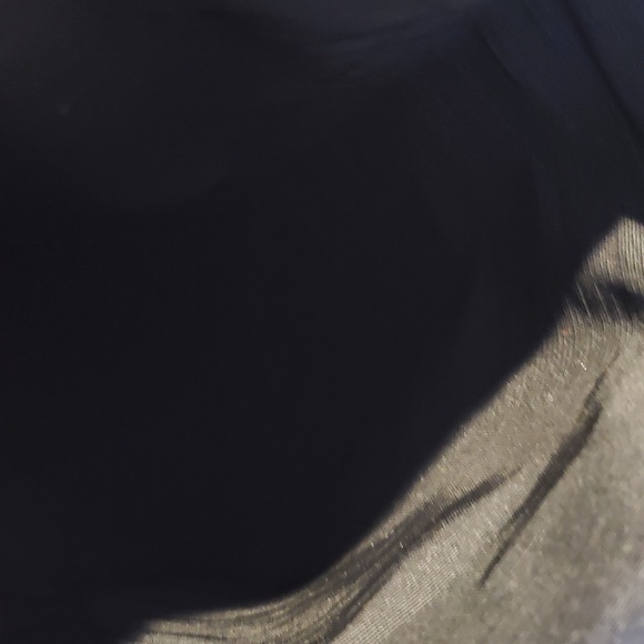 Vintage black leather Avon tall square toe low heel with foot grips 7 - Picture 9 of 9